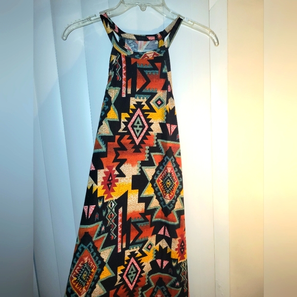 Maxi print dress - Picture 1 of 2